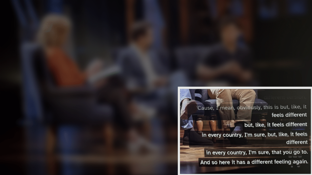 ChannelUP streaming subtitles screenshot